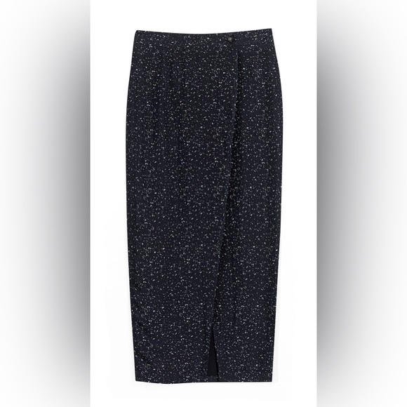 Nanushka Silk Wrap Set - Splatter Design - Picture 6 of 14